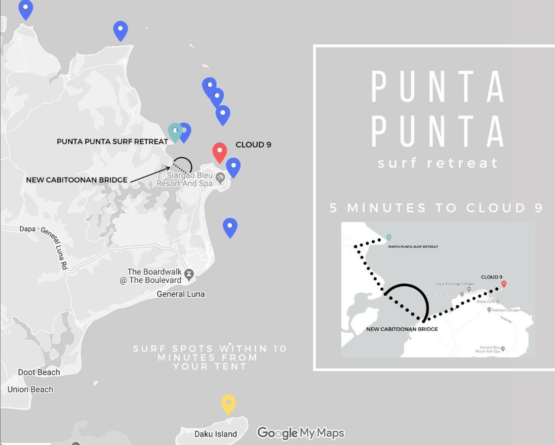 Punta Punta Surf Retreat 호텔 제너럴 루나 외부 사진
